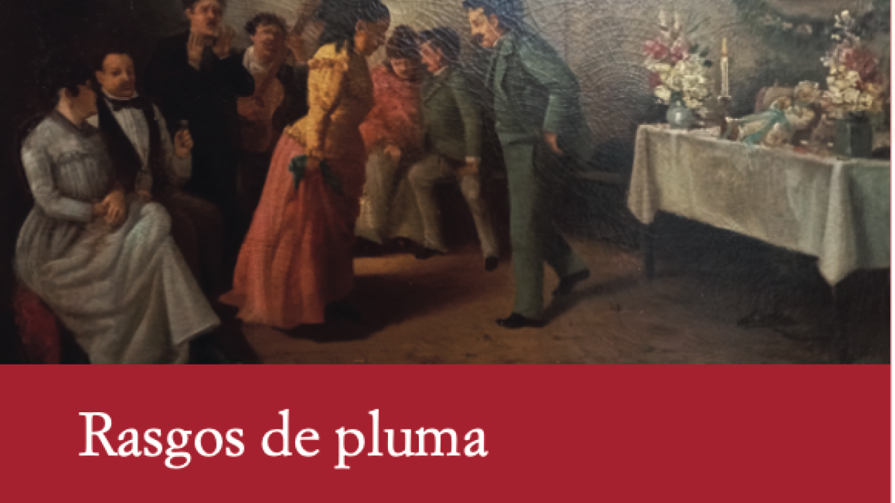 A book cover for Rasgos De Pluma