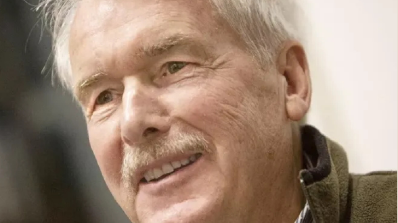 a man with gray hair