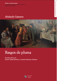 A book cover for Rasgos De Pluma
